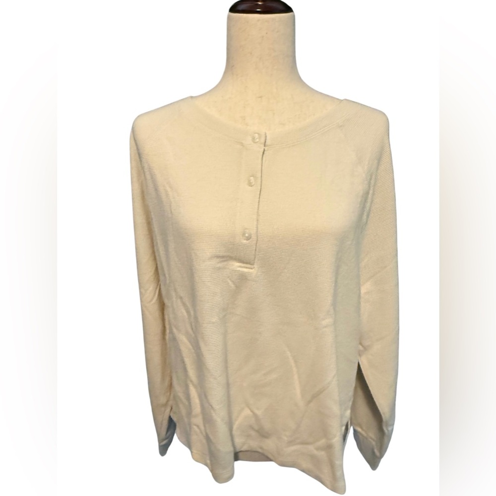 Victoria’s Secret - Glow Waffle Henley Thermal Jogger PJ’s Set